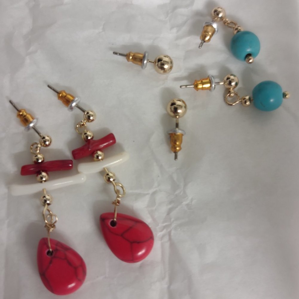 Avon Summer Earring Multi Pack 6 pc set